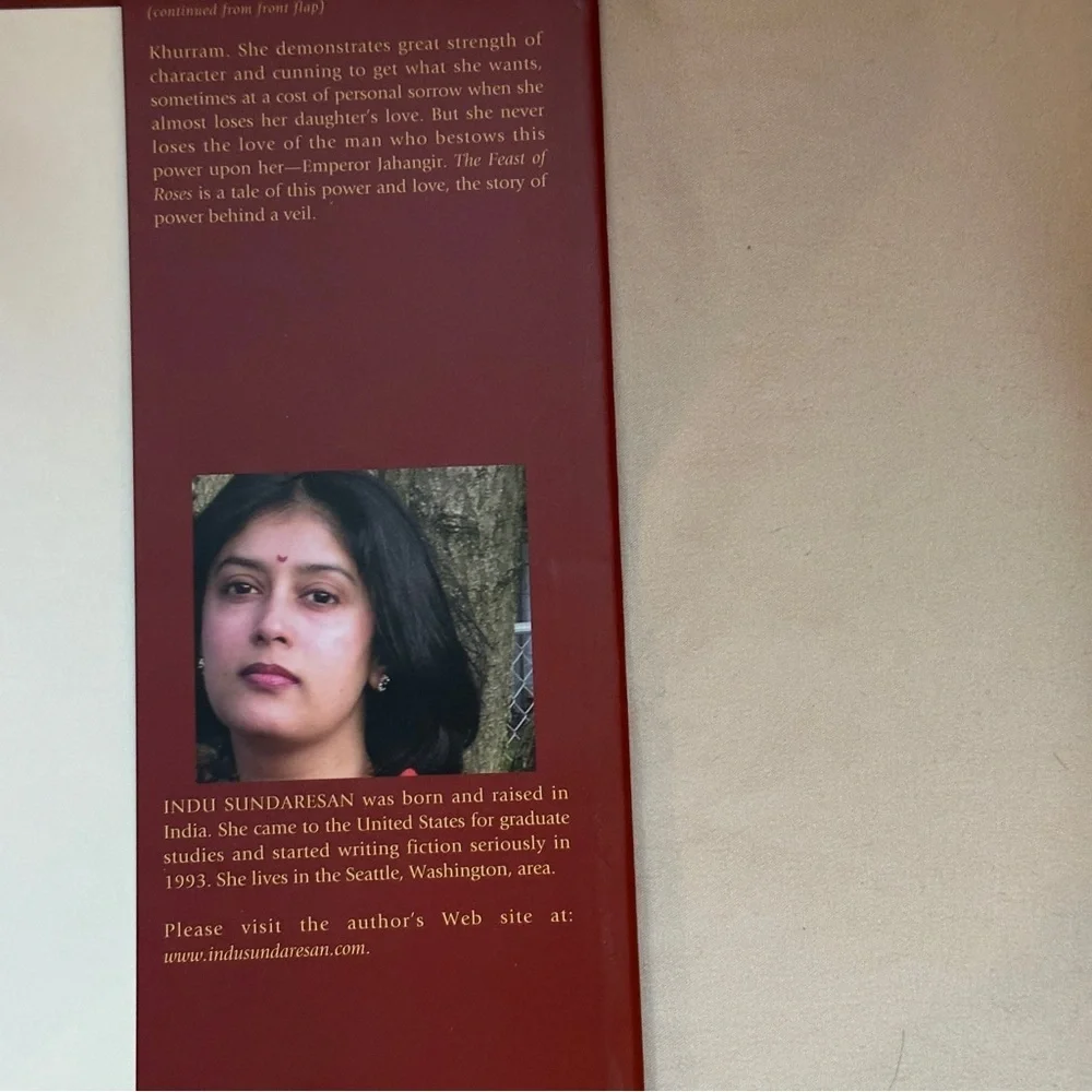 The Feast of Roses by Indu Sundaresan | Historical Fiction | Hardcover Book - Picture 7 of 7